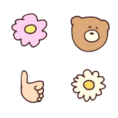 Simple, cute, emoji, poorly done