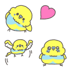 Happy budgie Emoji