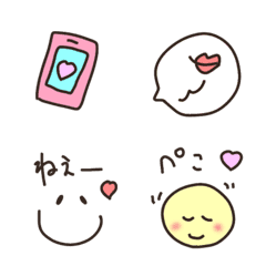 greeting cute everyday speech bubble