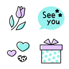 Easy to use casual emoji 34