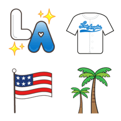 Los Angeles Travel Animated Emoji 1