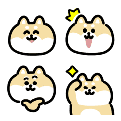 Shiba Inu reaction anime emoji