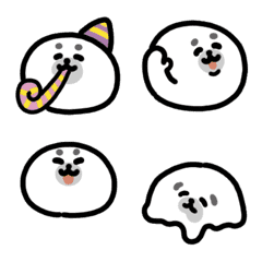 もちもちアザラシのリアクション絵文字