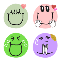 まるっこ絵文字