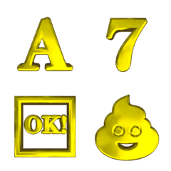 animated font! gold luxury sparkling 3D