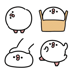 round Java sparrow emoji
