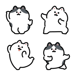 ネコのダンス 動かない絵文字