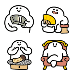 Smiling Billionaire Emoji