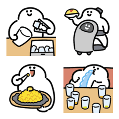 にっこりファミレス 動かない絵文字