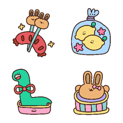 rabbit emoji kiddy