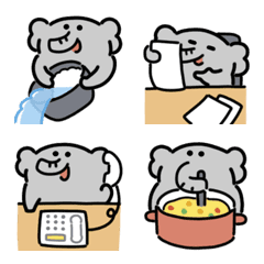 Working elephant emoji