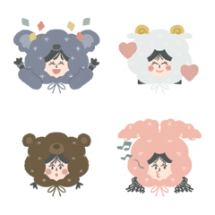 Girl in Animal Hat