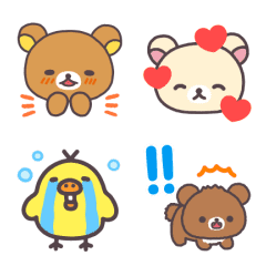 Rilakkuma Emoji : Convey Your Feelings!