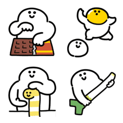 Smiling man funny emoji