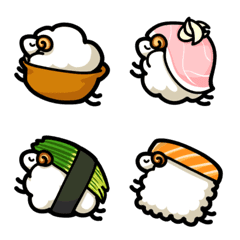 すしひつじ 絵文字セット その2