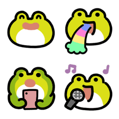 青蛙反應動漫表情符號
