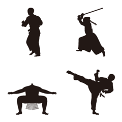 Judo, Kendo, Sumo, Karate