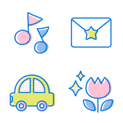オシャレ♡大人シンプルな絵文字 36
