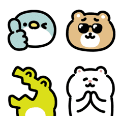 อิโมจิแสดงปฏิกิริยาของสัตว์
