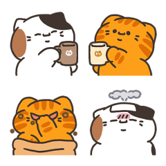 Sanfa cat อิโมจิแมวเดือด
