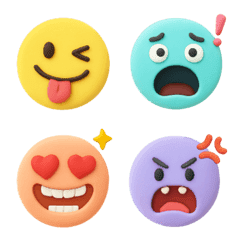 emoji★可愛表情人登場!