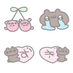 すきスキ♡くまさん 写真に貼れる♪