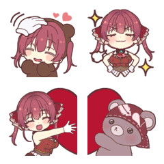 hololive Emoji "Houshou Marine"