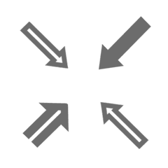 実用矢各種（グレー）