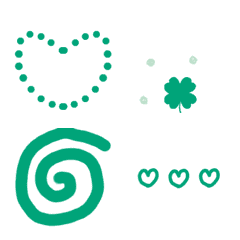green accent Emoji