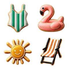 อีโมจิวันหยุดหน้าร้อน