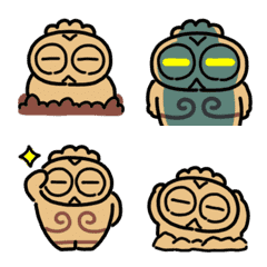 Clay figurine anime emoji