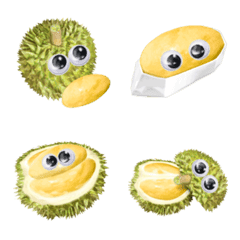 "Googlys" Ripe Durian