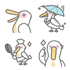 ペリカンの日常色々絵文字