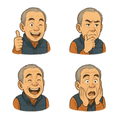 nan grand father emoji