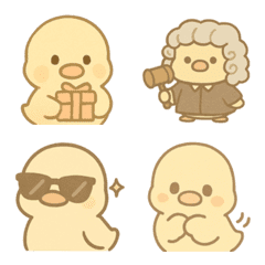 Boonjew : Pastel Gosling-Chick emoji 2