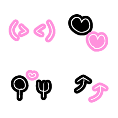 かわいく♡デコ絵文字