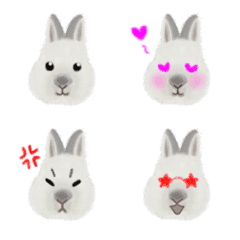 ほんわかうちの子絵文字【耳グレーちゃん】