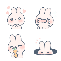 Gentle Bunny Emoji