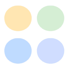 Emoji pastel palette