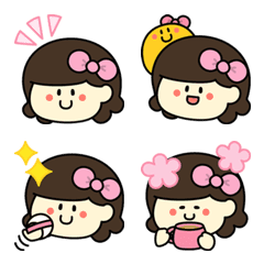 あのりぼんの子【毎日使える】
