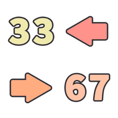 はる すうじ 123 万用 32-69 絵文字