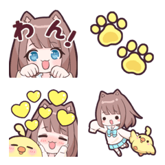 小鳥とわんこ女子