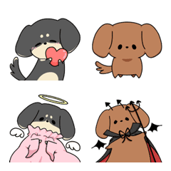 ゆるゆるダックス絵文字