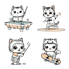 Workout Meowtine