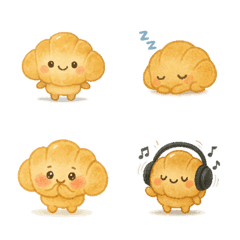 ふわサク！クロワッサン「くろわっちゃん」