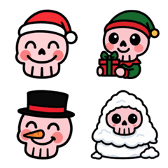クリスマスピンクスカル (3)