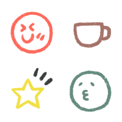 使える！手描き風ゆるかわ絵文字