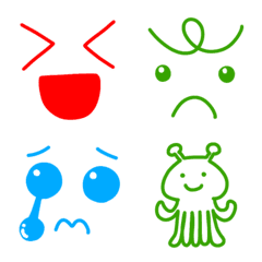 Simple emoticons, usable every day