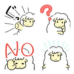 ゆる～いひつじさん絵文字
