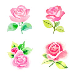 薔薇のお花絵文字2